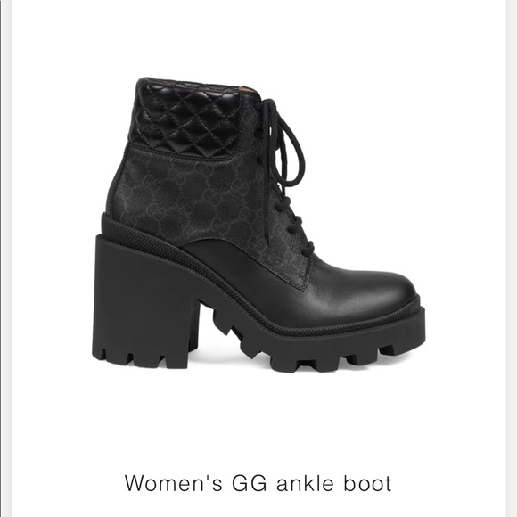 Gucci supreme canvas ankle boots - Picture 13 of 16